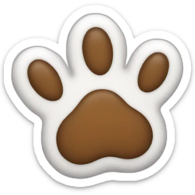 quick (paw) pause  sticker