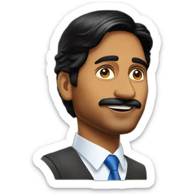 Ys jagan sticker