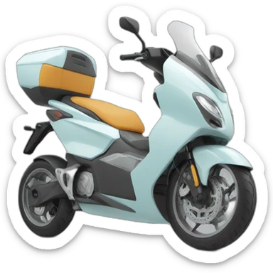 Moteur électrique  sticker