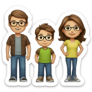 family-of-5-brown-hair-mom,-light-brown-hair-dad-with-glasses,-8-year-old-brown-hair-boy-with-glasses,-5year-old-light-brown-long-hair-boy-with-glasses-1year-old-light-brown-short-hair-boy sticker
