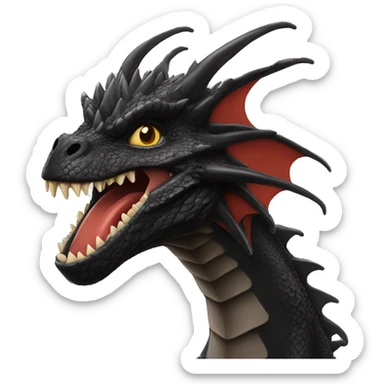 Drogon dragon sticker