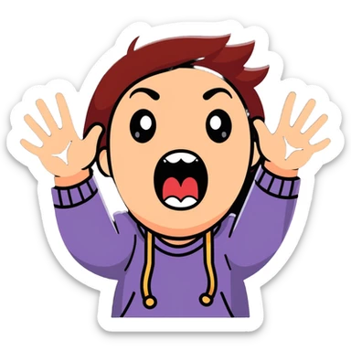 Can you make a emote that someone its Screaming Karoooooooooooool sticker