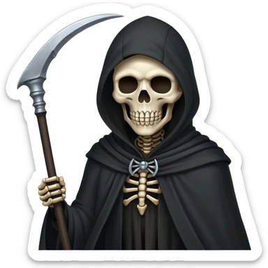 The Grim Reaper sticker