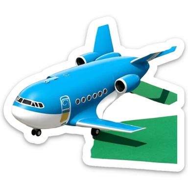   دختر زیبا و نقاش با موهای مشکی و تابلو طبیعت sticker