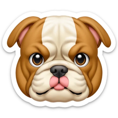 französische bulldogge  sticker