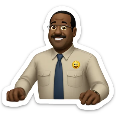 Stanley Hudson office sticker