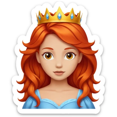 ❤️‍🔥 Crossed with a princess sticker