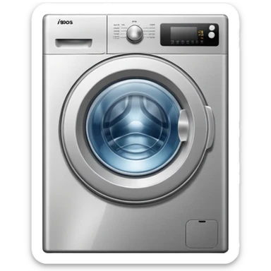 washing machine sticker
