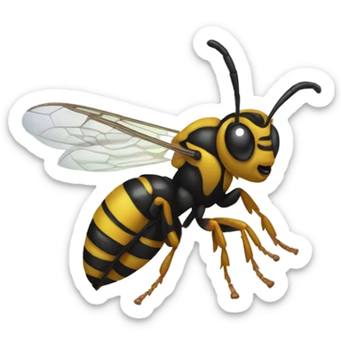 Wasp sticker