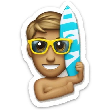 Do SCSC in a fun beach style it’s the initials of our new run club surf coast shuffle club a run club for beach lifeguard  sticker