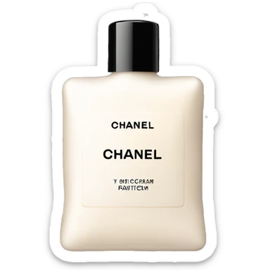 Chanel handcream sticker