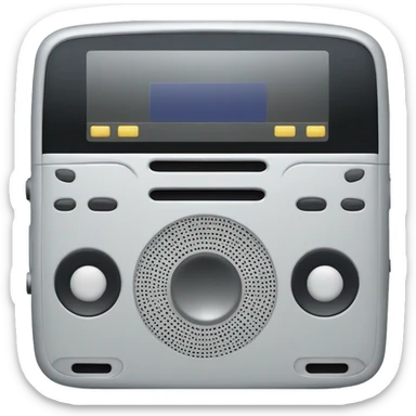 90s mp3 player  sticker