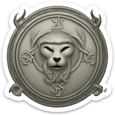 The Third Seal/Sigil sticker