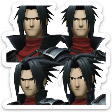 Final Fantasy 7 vincent valentine sticker