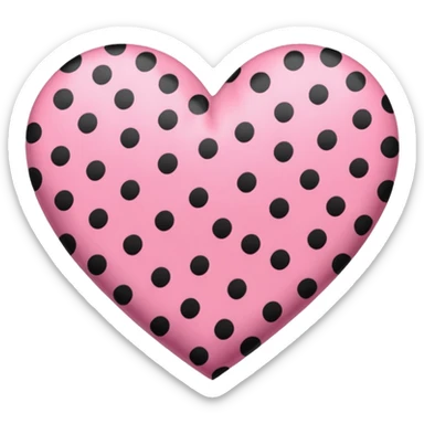 pink cheetah print heart sticker