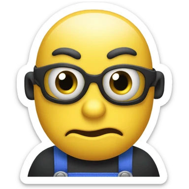 minion despicable me sticker