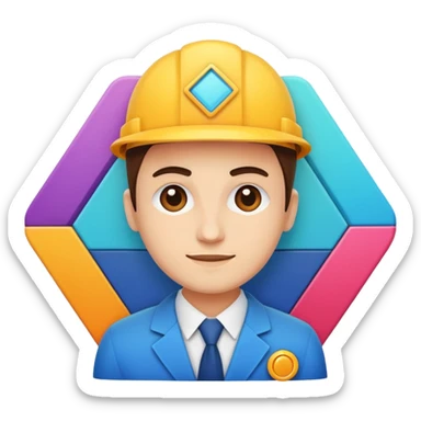 special career icon no humans sticker