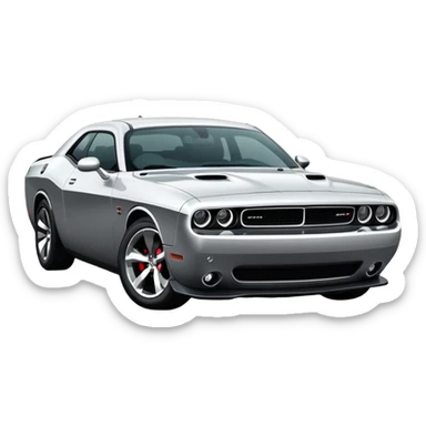 Dodge challenger srt symbol sticker