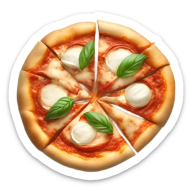 Neapolitan pizza sticker