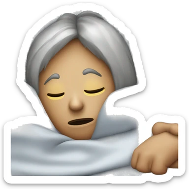 Especially tired  sticker