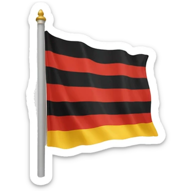 German Empire Flag  sticker
