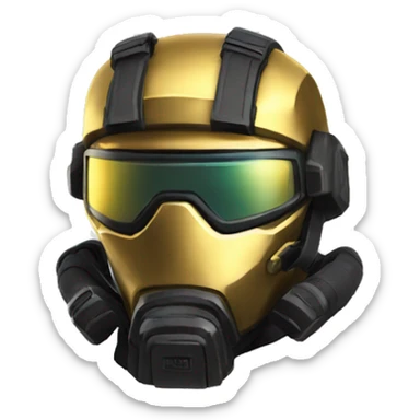 Rainbow six siege Gold rang sticker