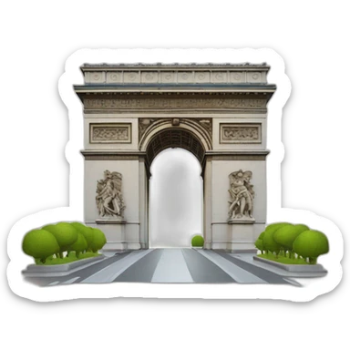 L'arc de triomphe sticker