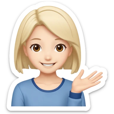 Talwiinder" in cute anime pose sticker