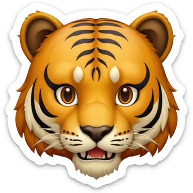 a Saber-toothed tiger sticker