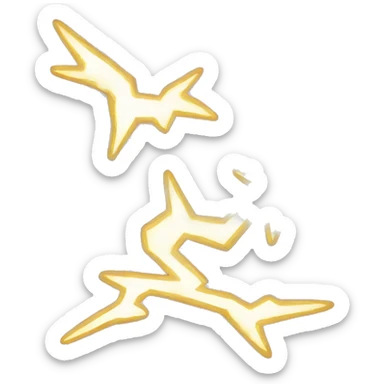 lightning  sticker