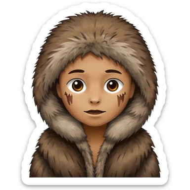 mink been blown up sticker