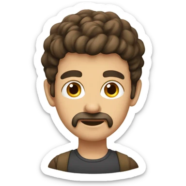 dağınık oda sticker