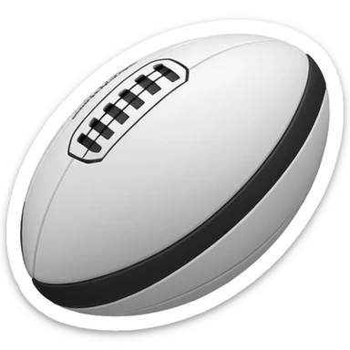 Balón de rugby robotico sticker