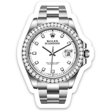 Diamonf Rolex sticker