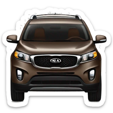 Kia sorento with brown leather interior  sticker