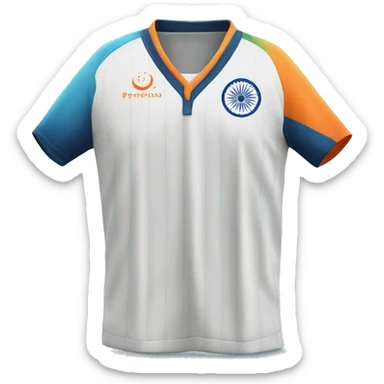 Team india jersey sticker