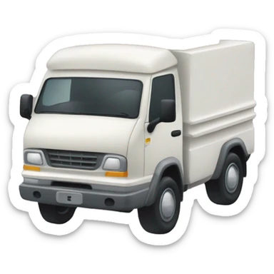 caminhoneiro com caracteristicas tipicas de um camioneiro brasileiro  sticker