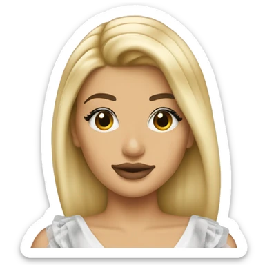 Kylie jenner blonde princess sticker