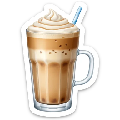 Ice latte sticker