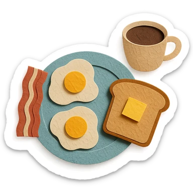breakfast sticker
