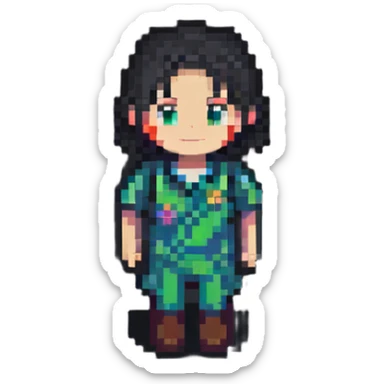child human character sticker