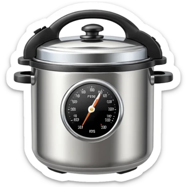 Create a imoji for Indian pressure cooker sticker