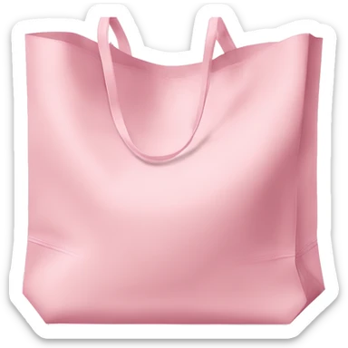 Light pink shopping bag Victoria Secret  sticker