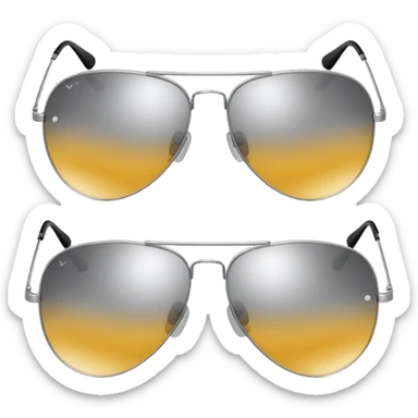 aviator sunglasses sticker