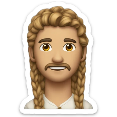 artesano de cuero sticker