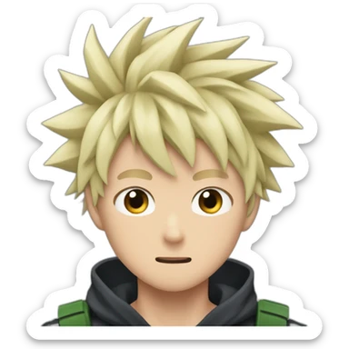 bakugo katsuki sticker