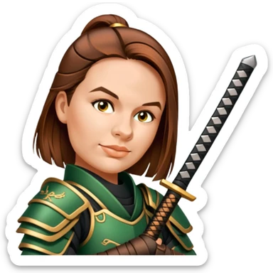 Samurai Sentry sticker