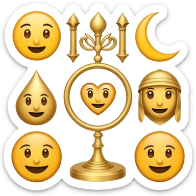 
emoji of symbol translation from Arabic to Spanish sticker
