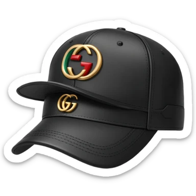 Gucci cap  sticker