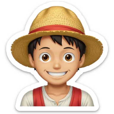 luffy sticker